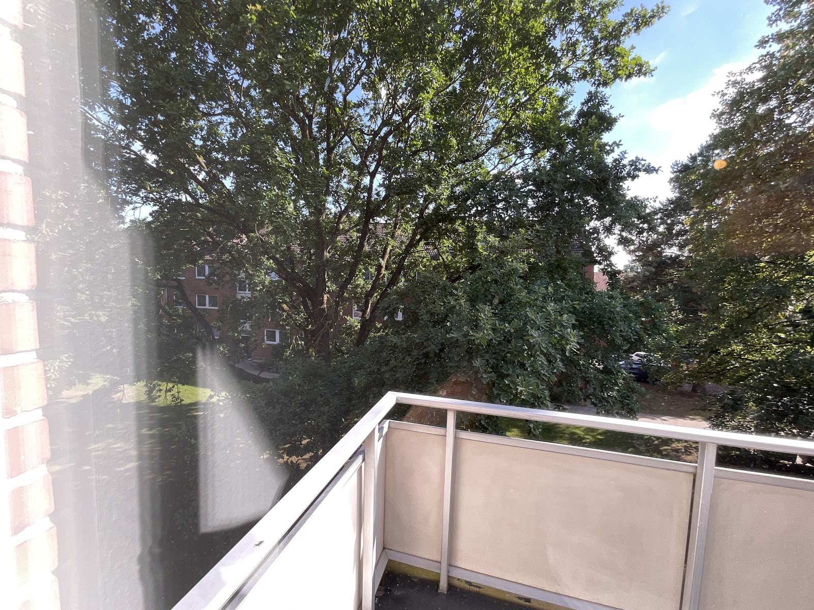 Aussicht vom Balkon