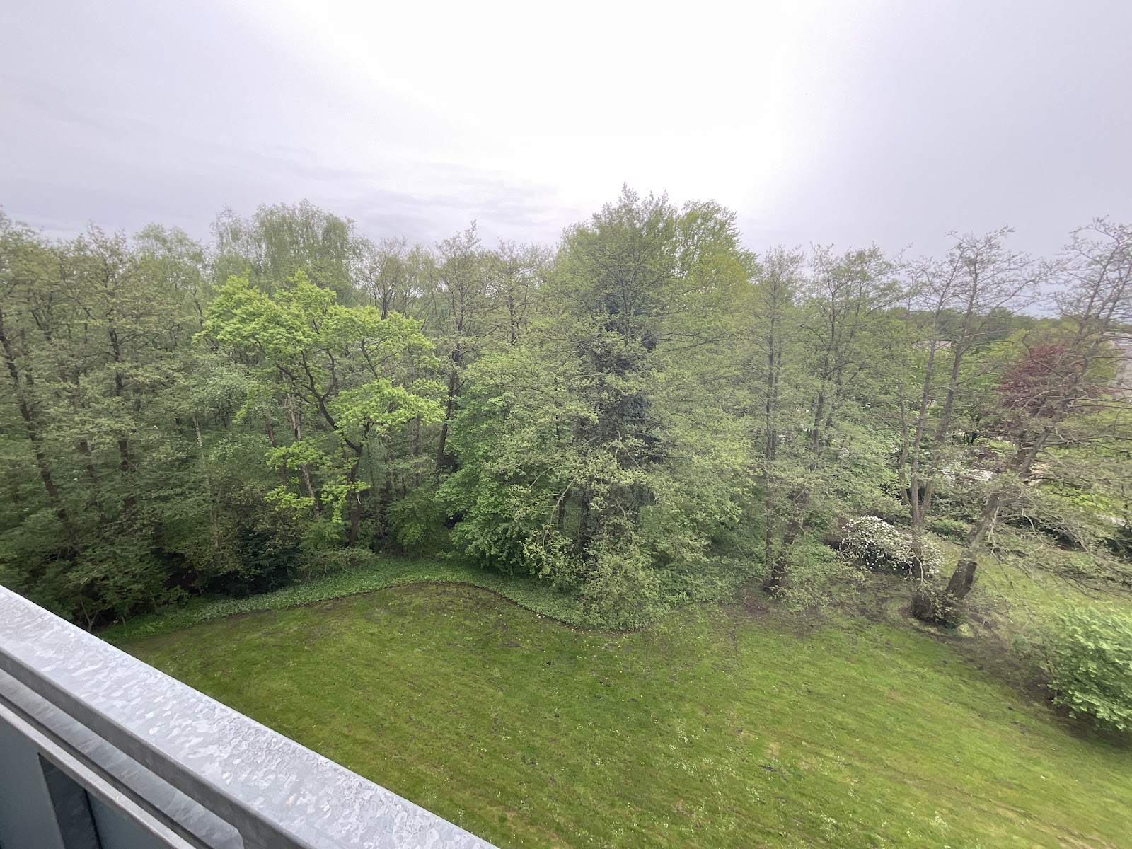 Aussicht vom Balkon