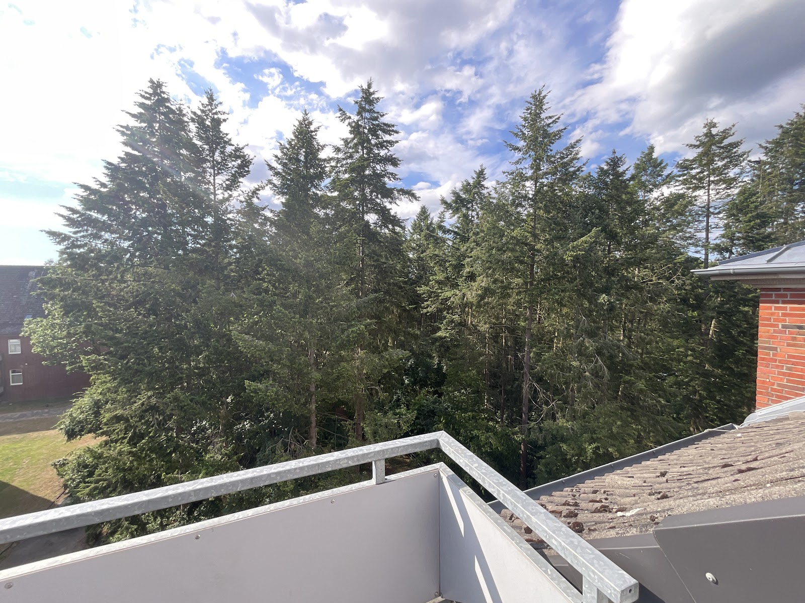 Aussicht vom Balkon