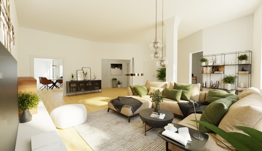 Wohnzimmer (Visualisierung)