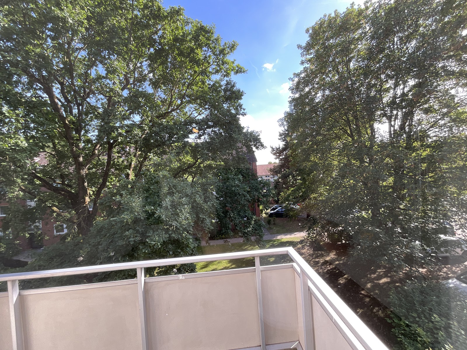 Aussicht vom Balkon