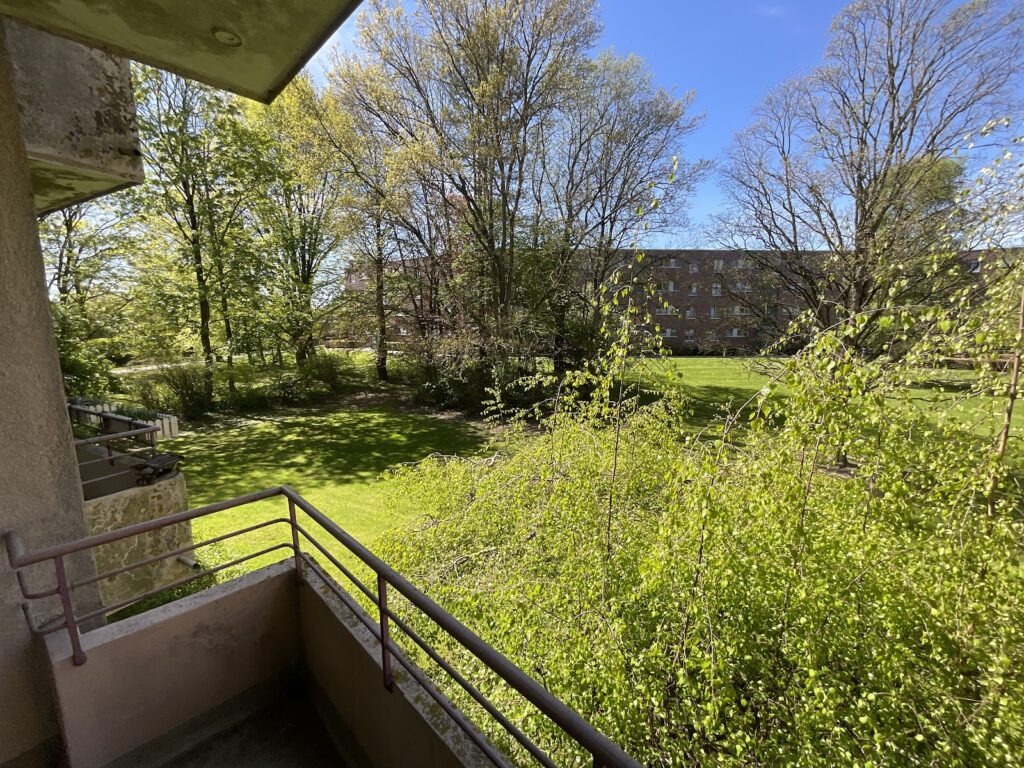 Aussicht vom Balkon