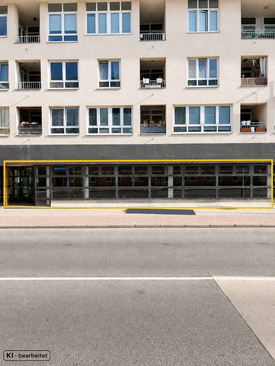 Seitenansicht außen