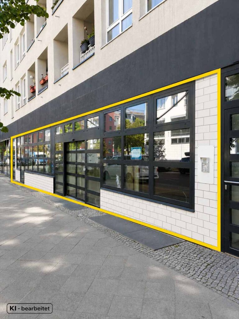 Außenansicht Gewerbefläche