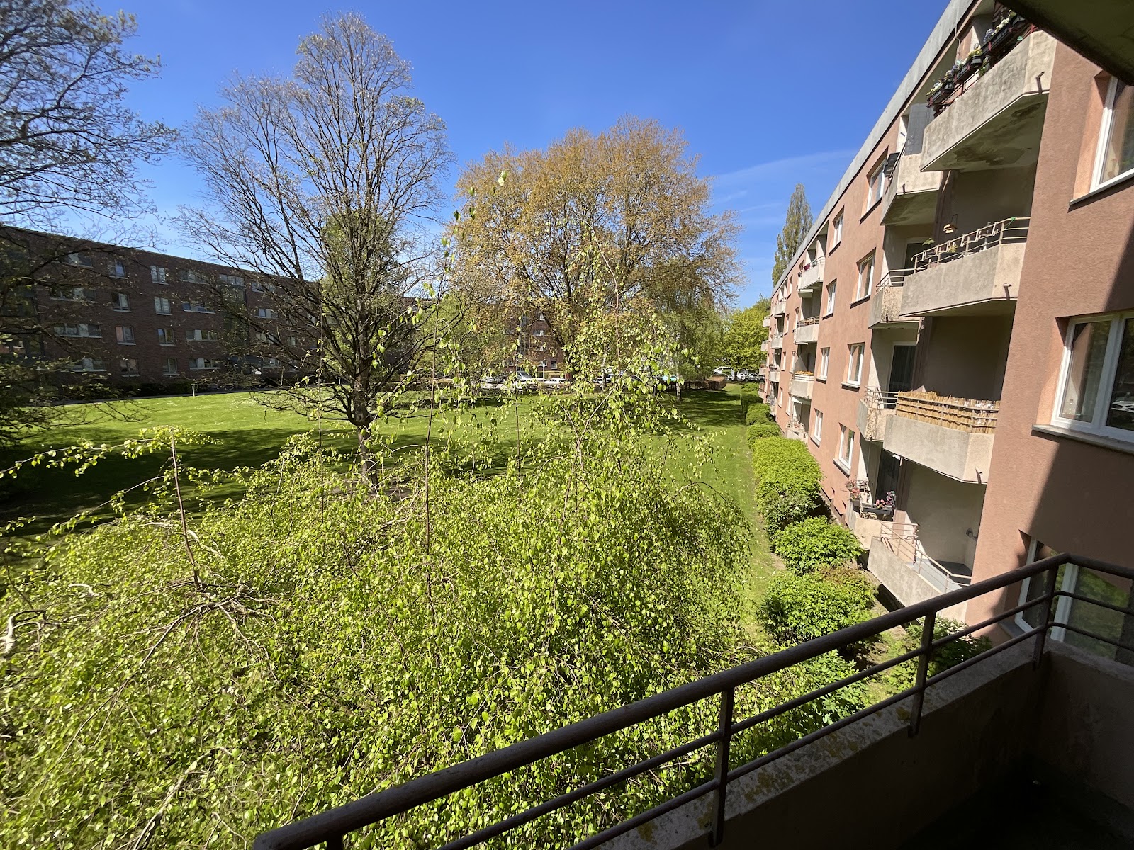Aussicht vom Balkon