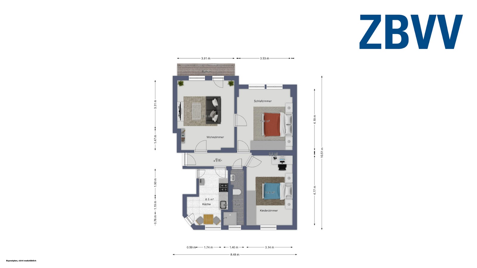 Hitzefrei fürs Budget: Wohnung mit Ausblick - Jetzt zwei Kaltmieten sparen* - Foto 1