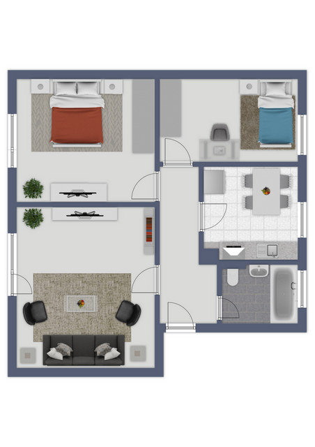 3 Zimmerwohnung am Zanger Berg - Photo 3