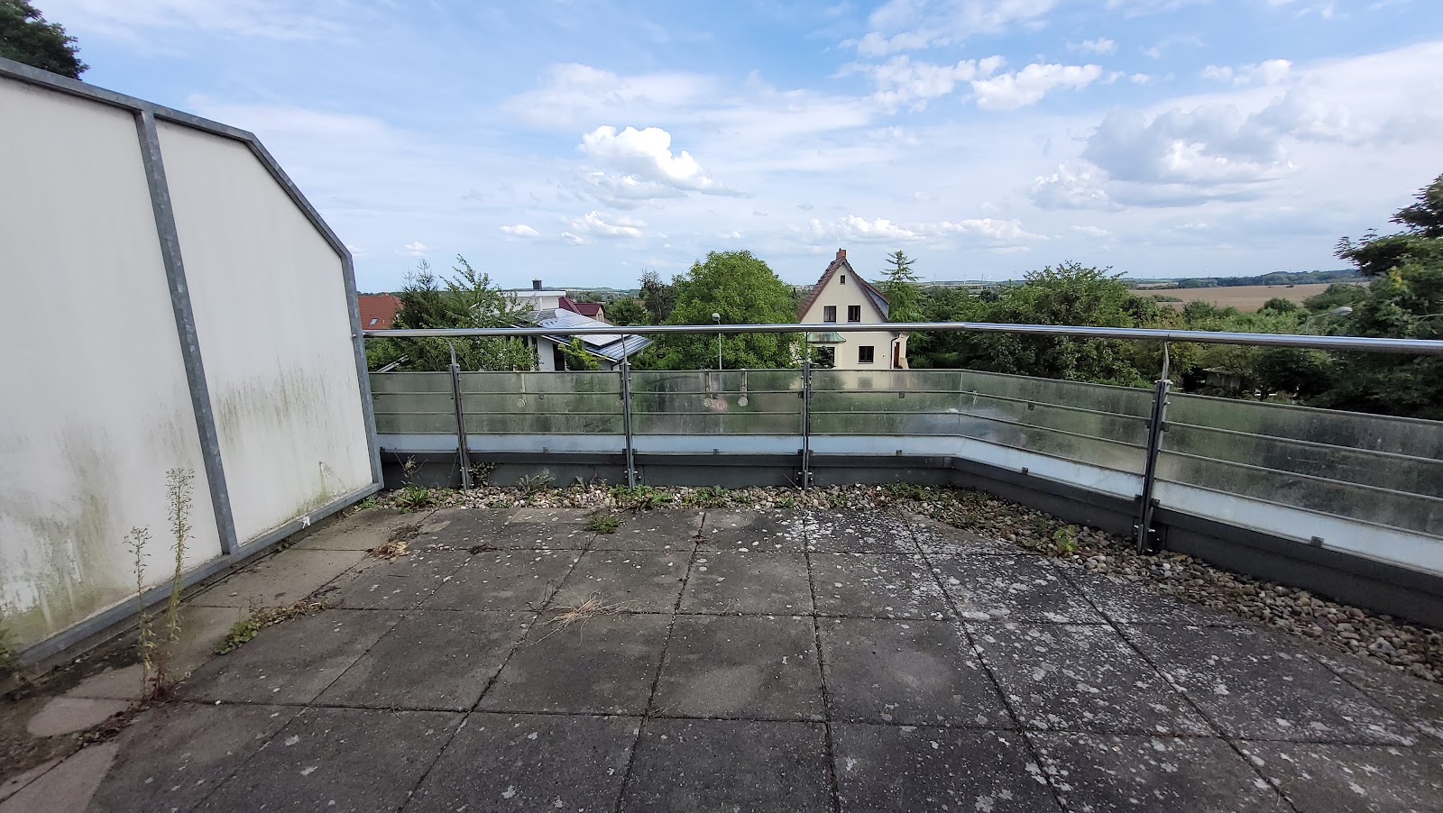 Balkon von der Küche aus
