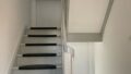 Treppe zum Dachgeschoss